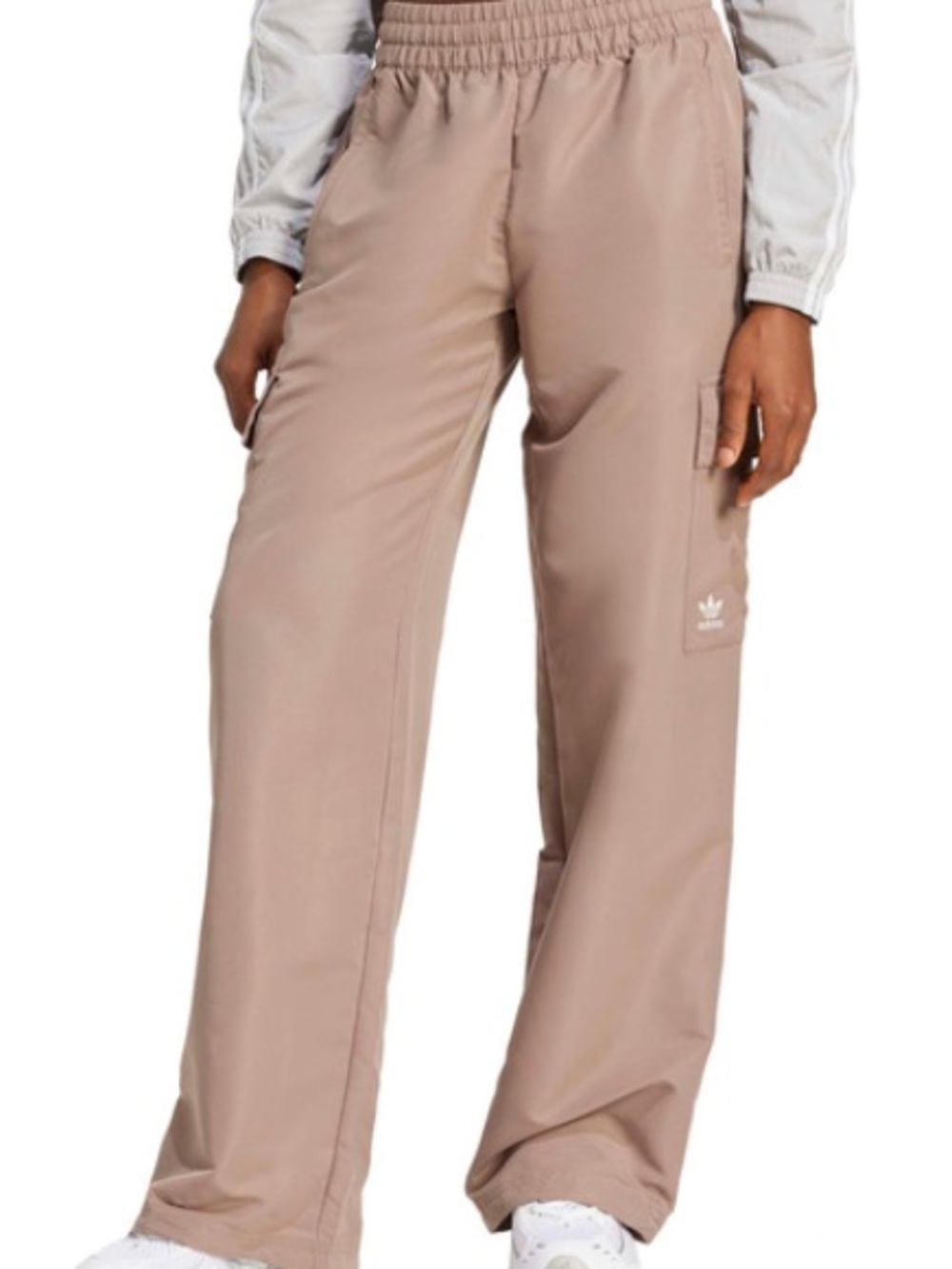 NWT Adidas Essentials Woven Wide Leg Cargo Pants